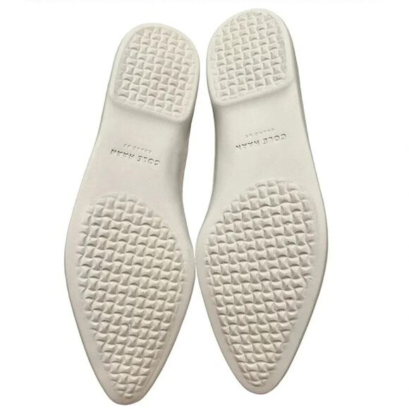 Cole Haan The Point Ballet Flats Tan Gold Size 8 NWOT - Picture 6 of 6